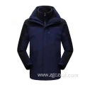 Plain double quilted padded track jacket